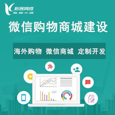 微信購物商城建設外貿網站建設開發(fā)三合一商城定制商城網站設計-析客網絡